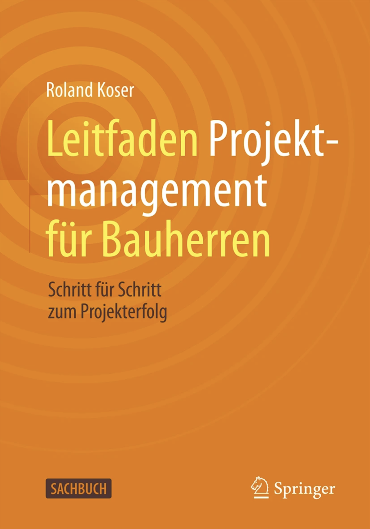 Buchcover Leitfaden Projektmanagement für Bauherren